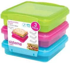 Sistema matboks Sandwich 3 Pack - 450 ml