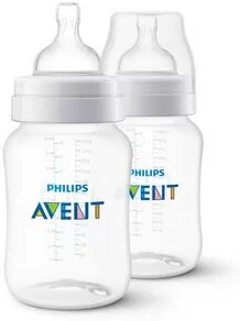 Philips Avent Anti-Colic Tåteflaske 260ml 1 mnd+ - 2 stk