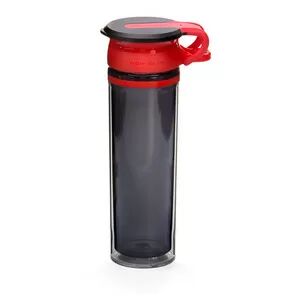 Wow Cup WOW Sportsflaske 600 ml - Sort/rød