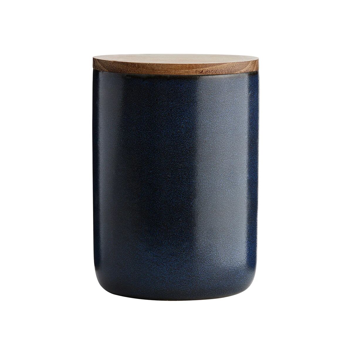 Aida Raw oppbevaringsboks med lokk 15 cm Midnight blue