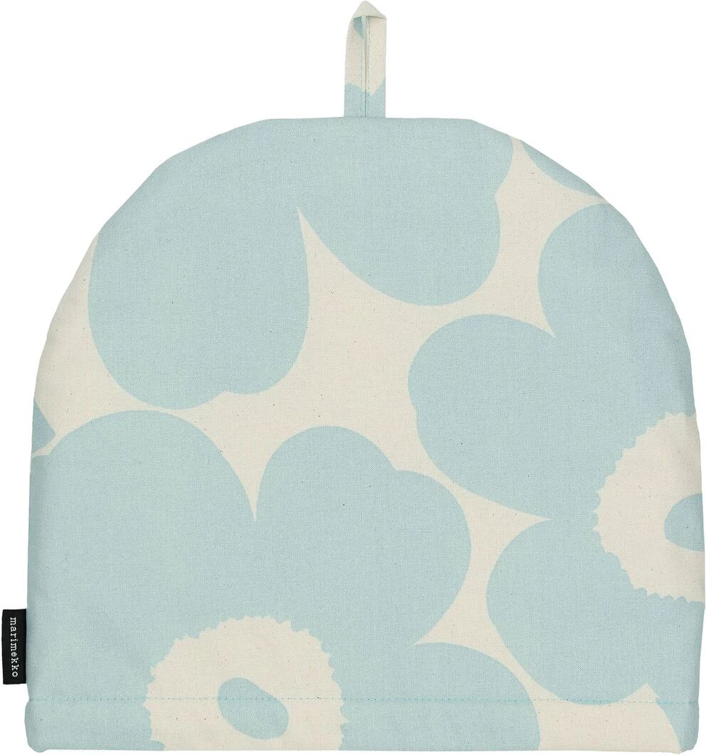 Marimekko Pieni Unikko tevarmer Off white-light blue