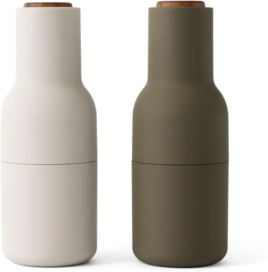 Menu Bottle Grinder salt og pepperkvern Hunting green-beige