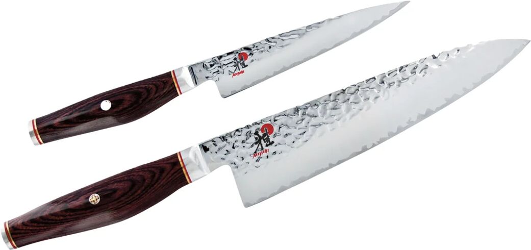 Miyabi Artisan 6000MCT knivsett 2 deler Tre