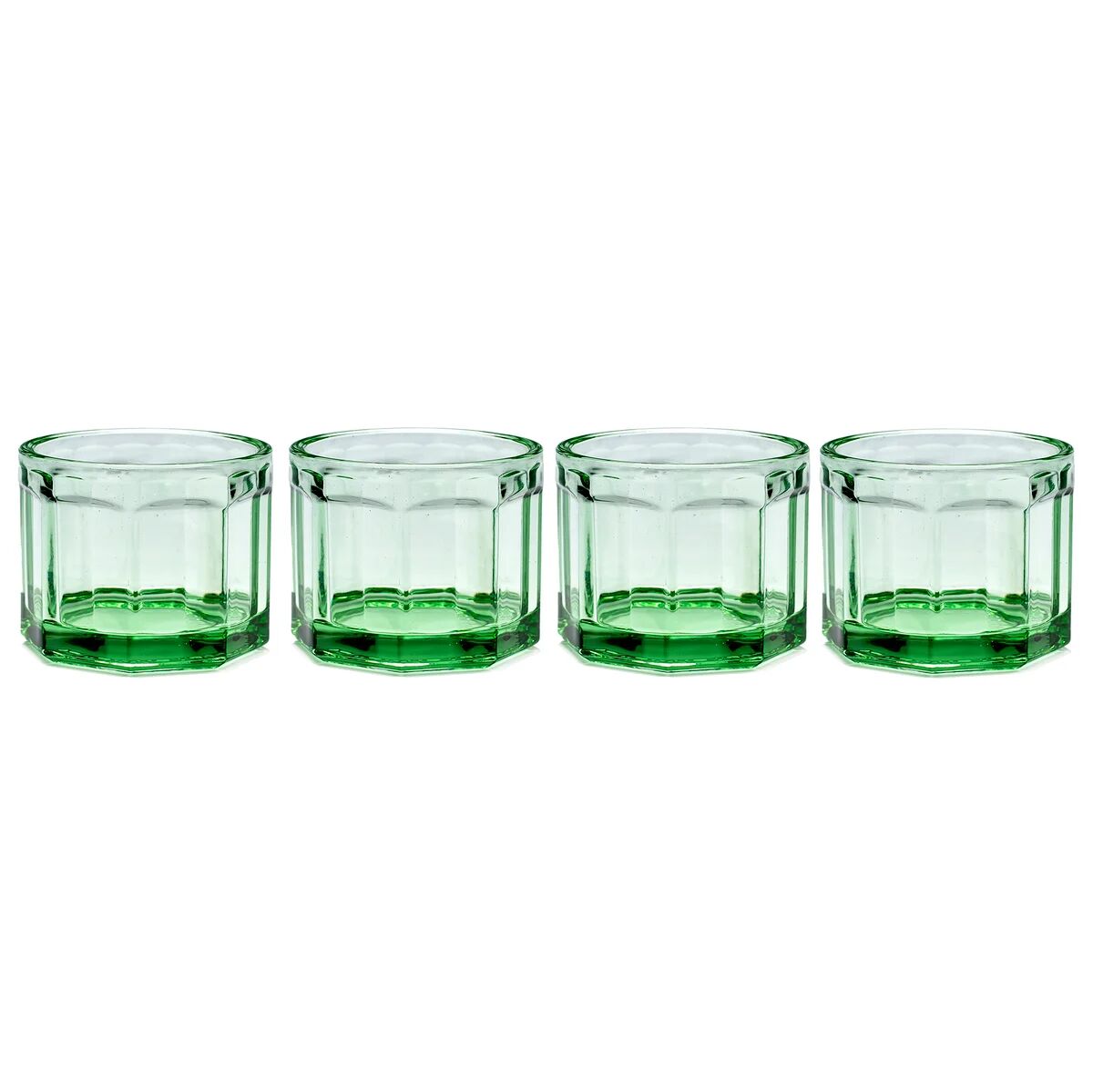 Serax Fish & Fish glass 16 cl 4-pakning Green