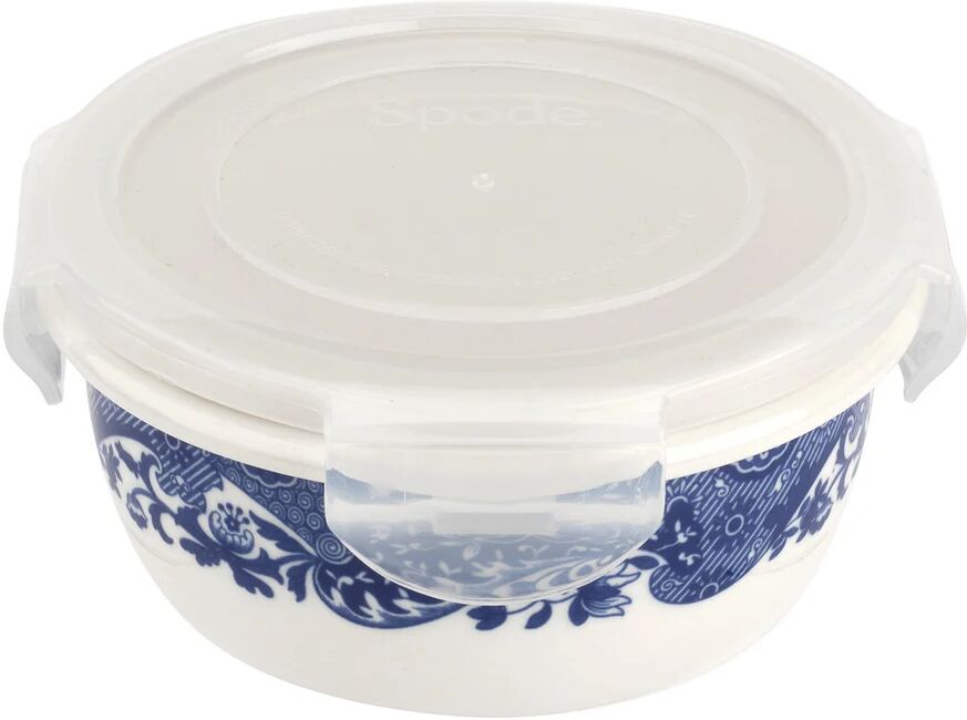 Spode Blue Italian oppbevaringsboks med lokk 15 cm