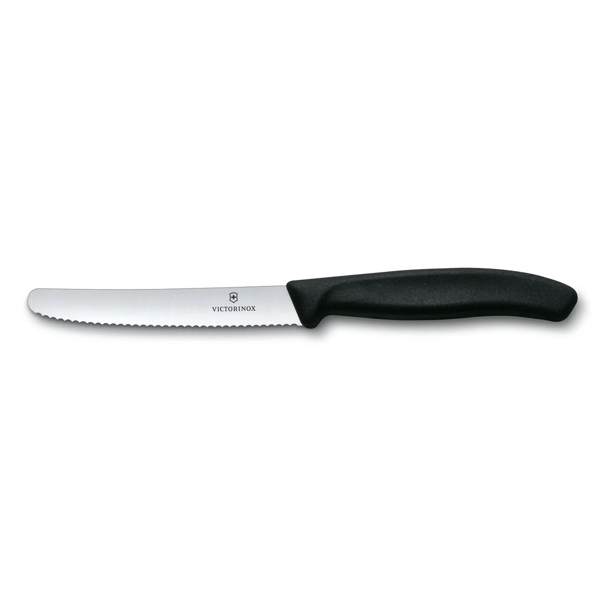 Victorinox Swiss Classic pølse-/tomatkniv 11 cm Svart