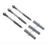 SLV Myra hanger bolt Set stal nierdzewna 6mm