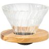 Szklany Drip Hario V60-02 - Olive Wood