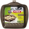 Pyrex Travessa Para O Forno Asimetria Metal (24 X 24 Cm)