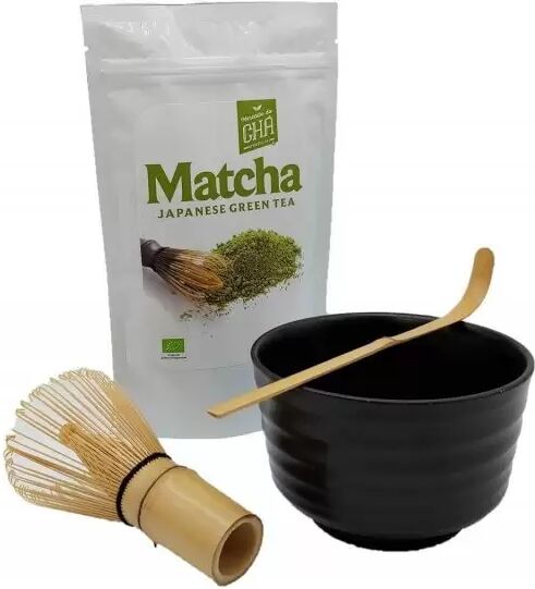 Mercado do Chá ® Japanese Matcha Tea Set - White