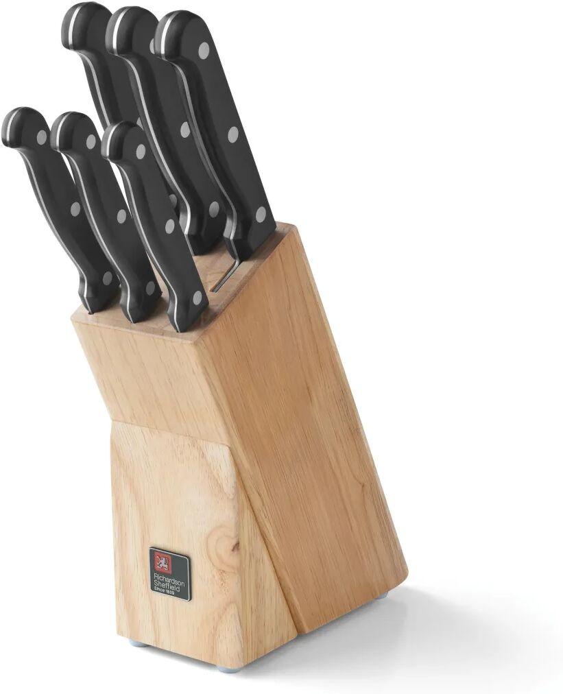 Richardson Sheffield Conj. suporte e facas de cozinha 7 pcs Artisan