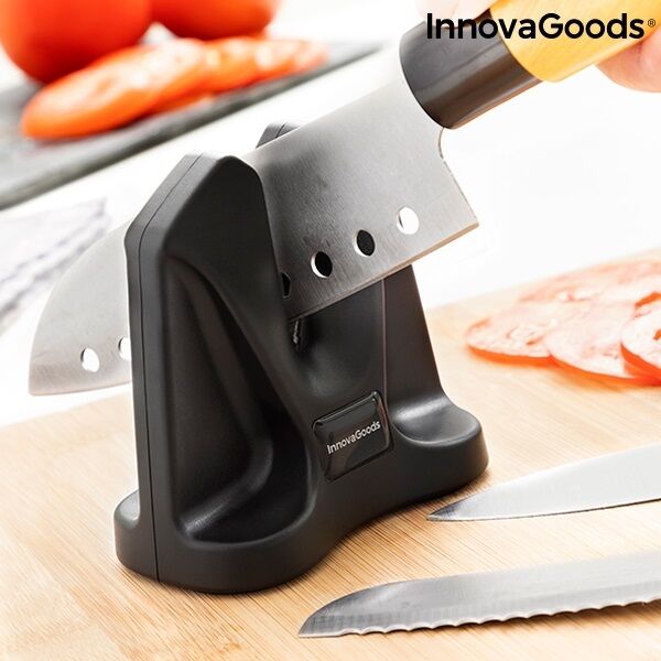 Innovagoods Afiador De Facas Pro V (preto) - Innovagoods