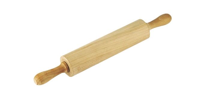 Tescoma rolo da massa madeira DELÍCIA, 25cm,ø 6 cm