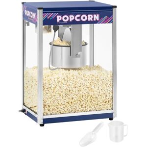 Royal Catering Popcornmaskin - blå - 16 oz - XXL