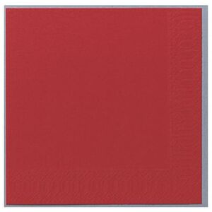 Servett 3-lags 24x24cm röd, 250st