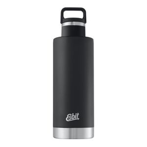 Esbit Sculptor Stainless Steel Insulated Bottle 1000ml Black 1L, Black