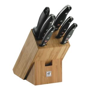 ZWILLING TWIN Pollux Knivblockset 7-st, Natur