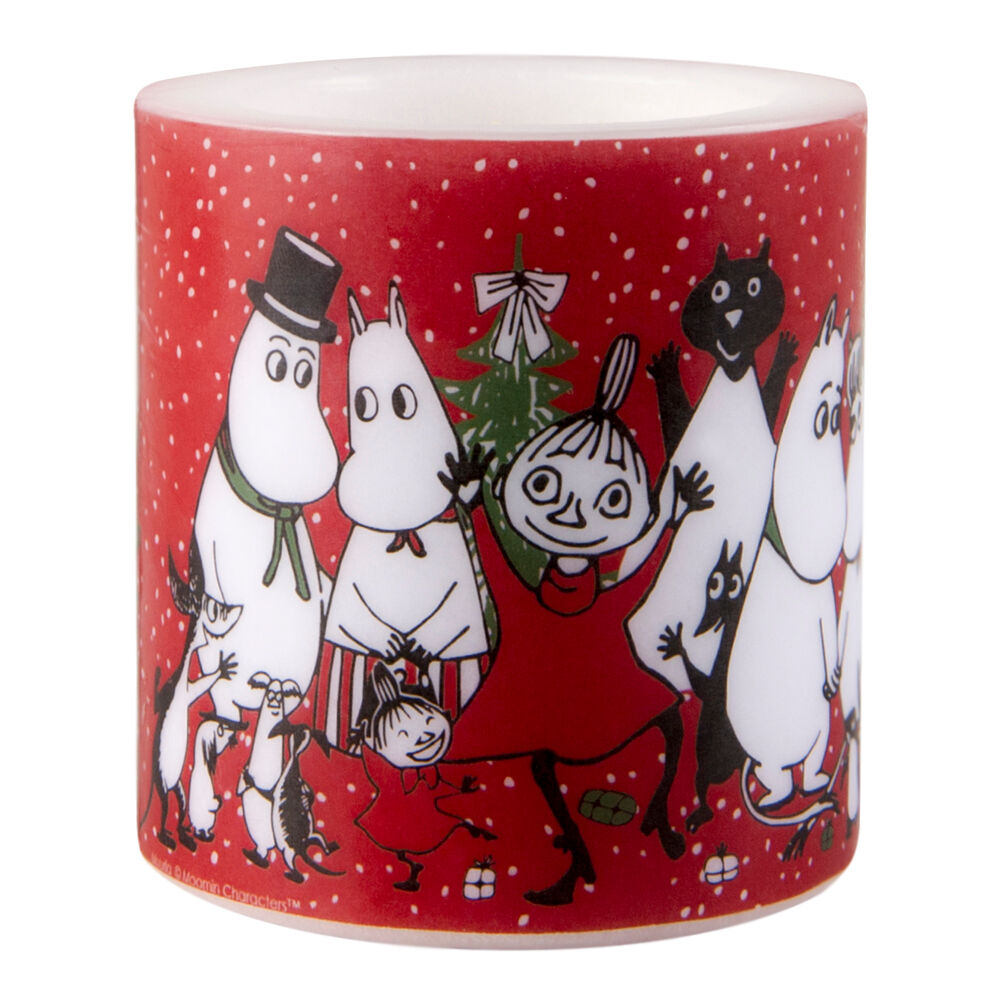 Muurla Mumin Ljus Winter Magic 8 cm