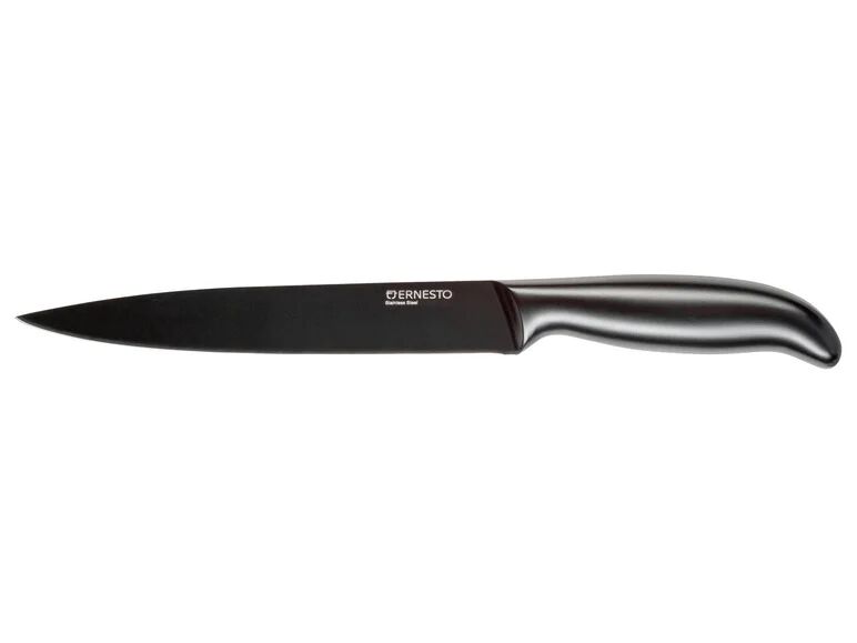 ERNESTO® Kuchynský nôž, čierny (nôž na mäso )