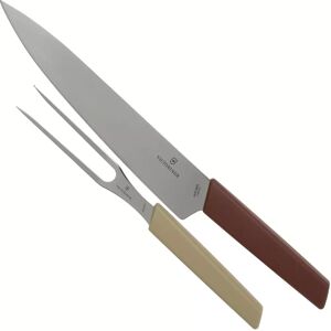 Victorinox Wood 5.1200.12G steak knife, set of 2, straight edge