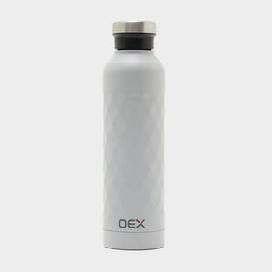 OEX 500ml Double Wall Bottle, Grey  - Grey - Size: One Size