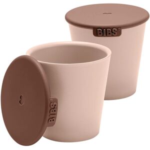 BIBS Cup Set cup with cap Blush 2 pc