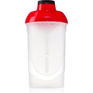 Body Attack Shaker sports shaker BPA-free colour Transparent 600 ml