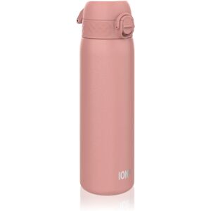 Ion8 Leak Proof stainless steel water bottle Ash Rose 600 ml