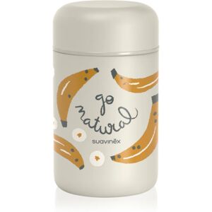 Suavinex Go Natural Food Flask thermos 0 m+ Bananas 400 ml