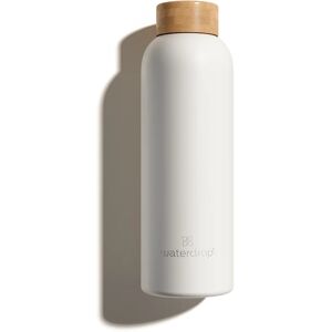 Waterdrop Thermo Steel stainless steel water bottle colour White Matt 600 ml