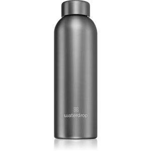 Waterdrop Thermo Steel Metal stainless steel water bottle colour Charcoal 600 ml