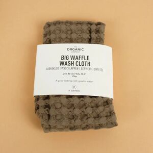 The Organic Company Big Waffle Kitchen & Wash Cloth