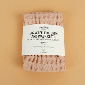 The Organic Company Big Waffle Kitchen & Wash Cloth