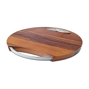 Nambe Luna Cheeseboard with Knife - 100% Exclusive  - Brown