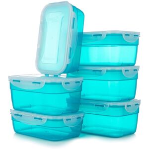 Lock & Lock 6 Piece Nesting Rectangle Container Set