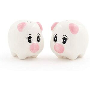 Shared Earth Pig Salt & Pepper Shakers - Fairtrade