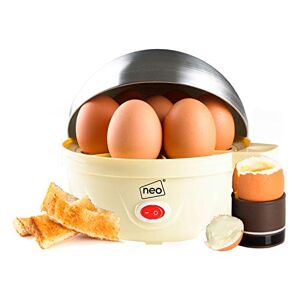 Neo&#174; 3 in 1 Durable Electric Egg Cooker, Boiler, Poacher & Omelette Maker (Cream)