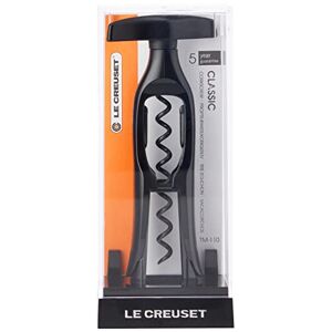 Le Creuset Wine Accessories Table Model Corkscrew, TM-110, Black, 59993013407261