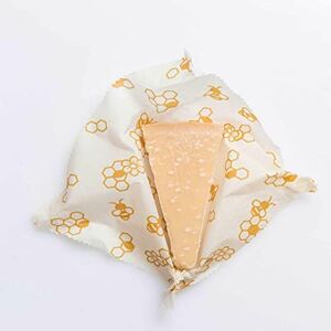 Tala Honeycomb Reusable Beeswax Food Wrap Set - Plastic Free Food Wraps - Cling Press and Seal Wrap - Set of 3, 18 x 20 cm, 25 x 28 cm and 33 x 35.5 cm