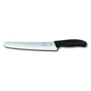 Victorinox Swiss Classic Black 22cm Bread and Pastry Knife