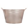 BarCraft Large Copper Champagne Bucket, Steel gray 29.0 H x 32.0 W x 51.0 D cm