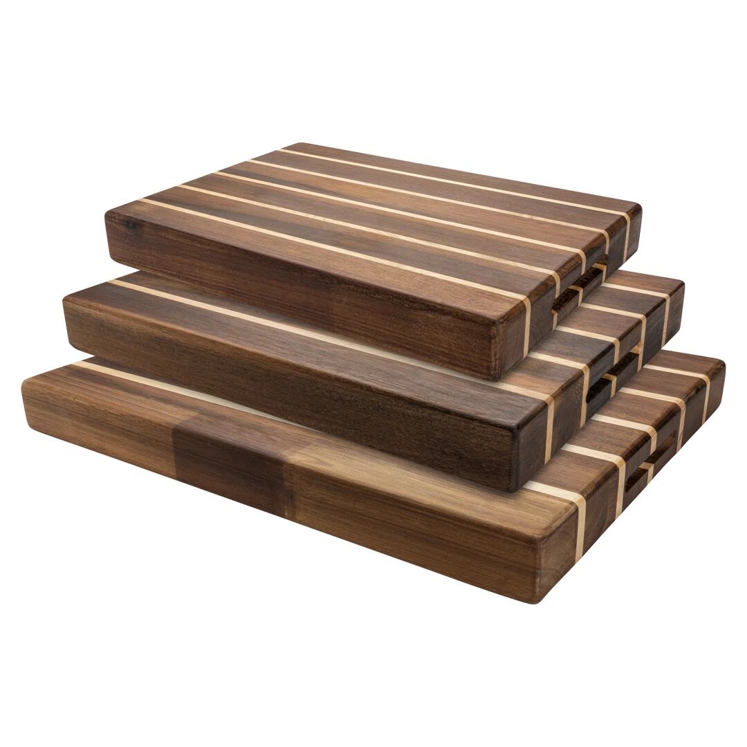 Photos - Chopping Board / Coaster Rio Rockingham Forge Extra Thick Multi-Wood Rectangular Chopping Board, Ca 