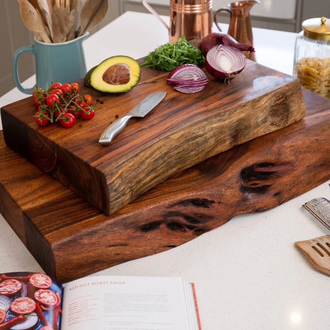 Photos - Chopping Board / Coaster Union Rustic Eddyville Professional Chef Chopping Board brown 70.0 H x 40.