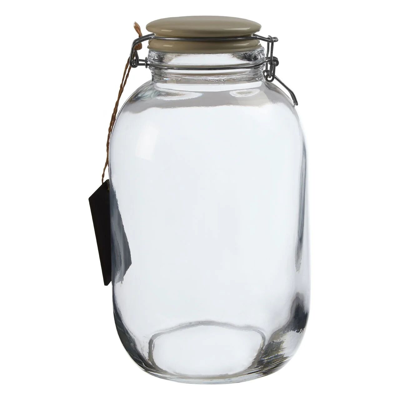 HoF Living The Ceramic Wire Glass Jar Medium - Large