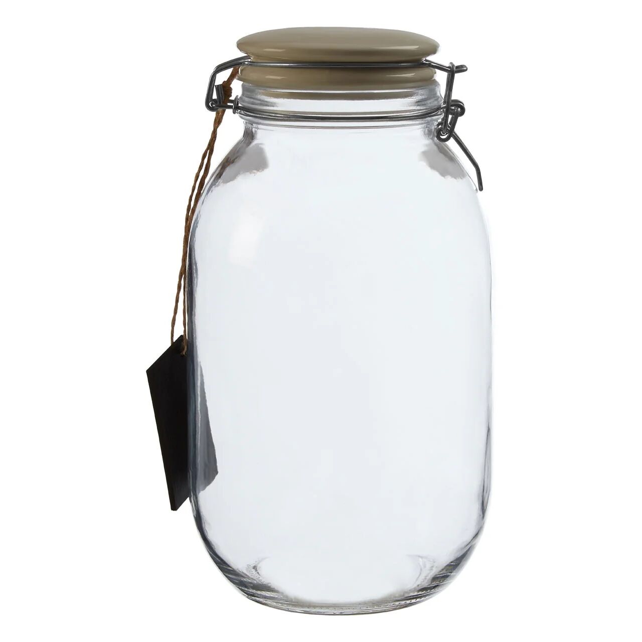 HoF Living The Ceramic Wire Glass Jar Large - Medium