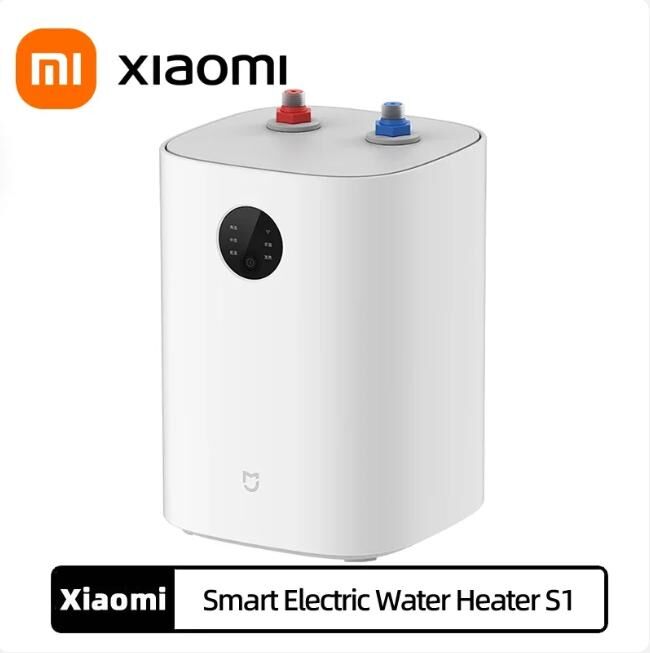 Xiaomi Mijia Smart Electric Water Heater S1 7L Home Appliance Kitchen Aid Demand Water Heaters Low Consumption Work With Mijia