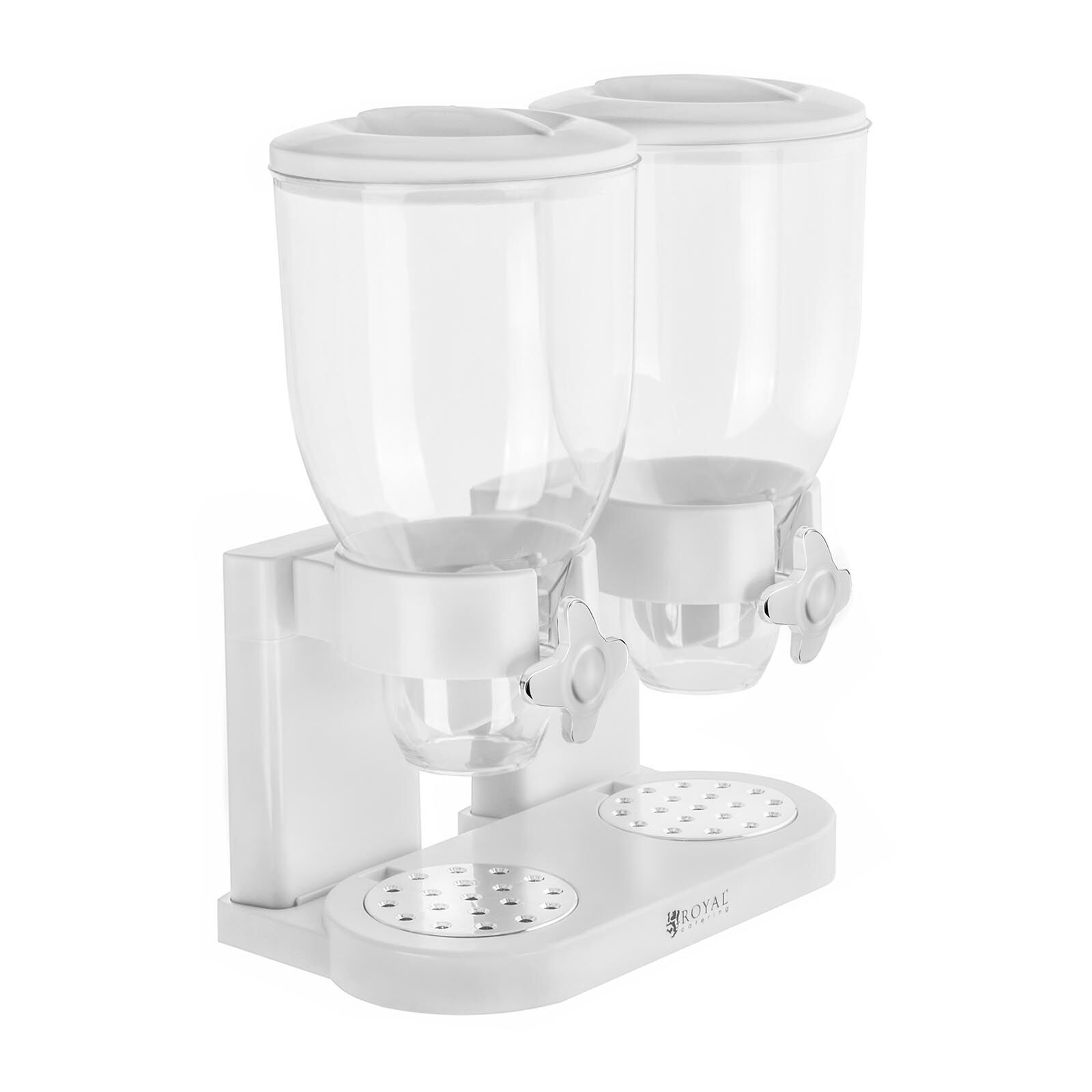 Royal Catering Cereal Dispenser 7 L - 2 containers RCCS-7L/2