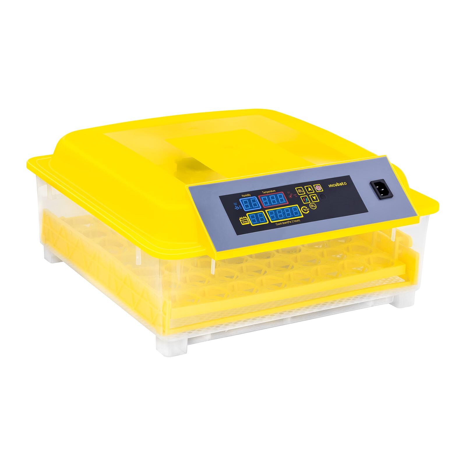 incubato Egg Incubator - 48 Eggs - Incl. Egg Candler and Water Dispenser - Fully Automatic IN-48DDI