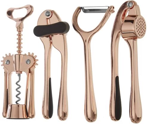 Symple Stuff 5 Piece Kitchen Utensil Set Symple Stuff Colour: Rose Gold  - Size: Small