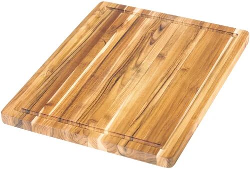 Union Rustic Meade Teak Wood Cutting Board with Juice Groove Union Rustic Size: 46 cm x 56 cm  - Size: